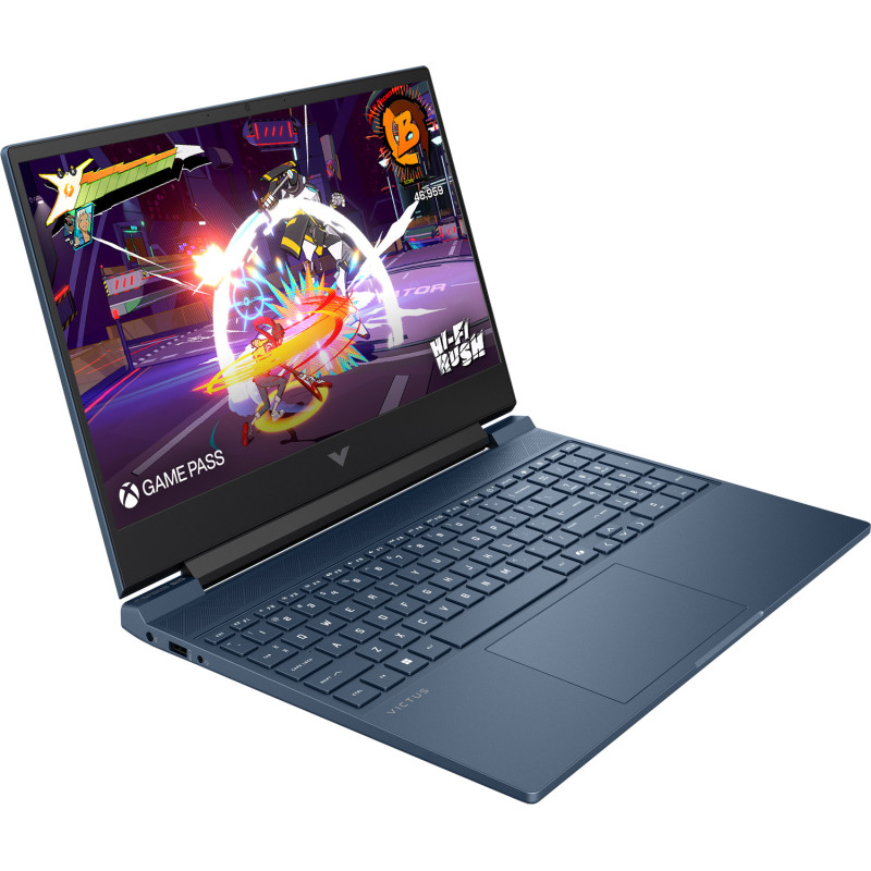 Ноутбук HP Victus 15-fa2705ua 15.6" FHD IPS,300n/i5-13420H (4.6)/16Gb/SSD512Gb/RTX 2050, 4GB/DOS/Синій (BF1H2EA)