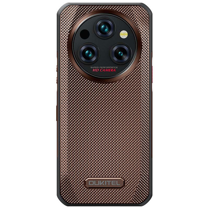 Смартфон Oukitel WP35 5G 6.6" FHD+ /8GB+256GB/ MTK6100+ /11000mAh /64+32Мп/ IP69K /NFC Brown