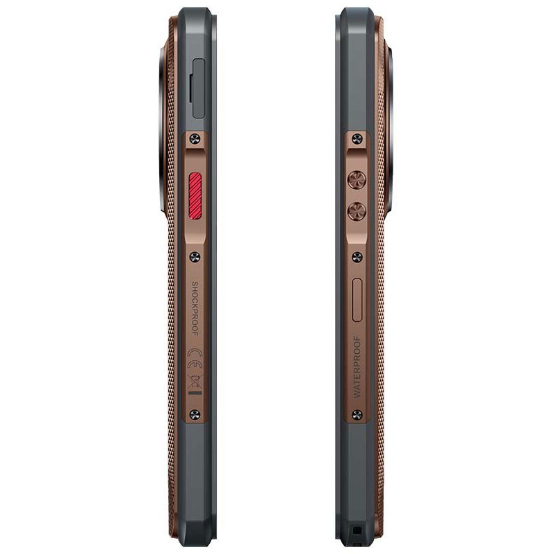 Смартфон Oukitel WP35 5G 6.6" FHD+ /8GB+256GB/ MTK6100+ /11000mAh /64+32Мп/ IP69K /NFC Brown