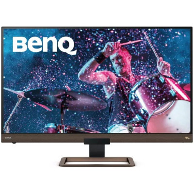 TFT 32" BenQ EW3280U, 4K, HDMI x2, DP, USB Type-C, колонки, коричнево-чорний металік
