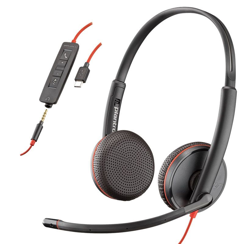 Гарнітура Plantronics Blackwire C3225 USB-C