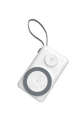 УМБ Choetech Magnetic Wireless  20000mAh 22.5W,USB-A,2xUSB-C PD,QC3.0,Apple Watch charger White