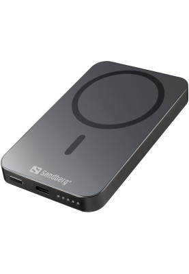 УМБ Sandberg Mag Wireless 5000mAh 20W 1USB-C Qi Wireless 15W