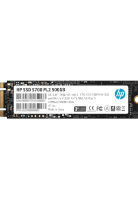 SSD 500Gb HP S700 M.2 2280 SATA III 3D NAND, Retail