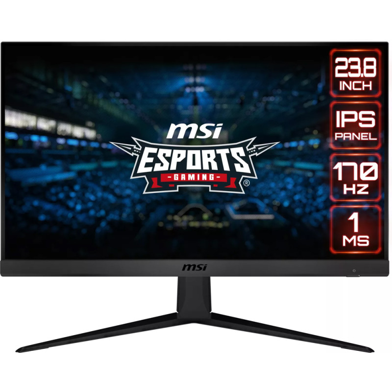 Монітор TFT 24" MSI G2412, FHD, IPS,1ms 170Hz 178/ 178 /DP/ 2HDMI /HP