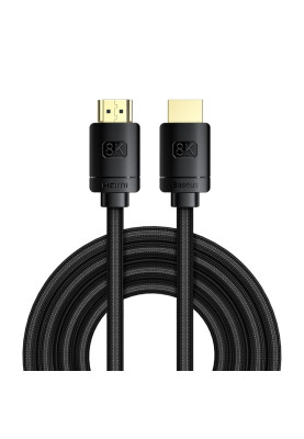 Кабель HDMI M-M, 3m, V2.1 8K,  High Definition Series CAKGQ-L01 Baseus Чорний