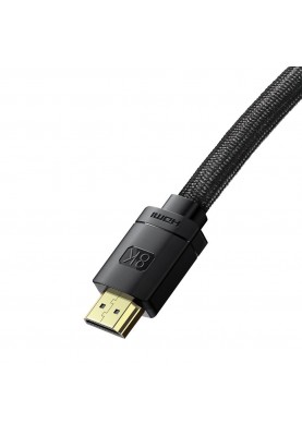 Кабель HDMI M-M, 3m, V2.1 8K,  High Definition Series CAKGQ-L01 Baseus Чорний