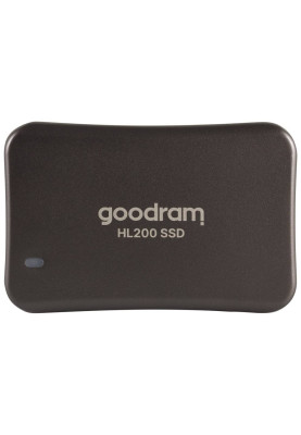 Накопичувач SSD external, USB 3.2 Gen2 Type-C  1 TB, GoodRAM HL200, Black, чорний, Retail