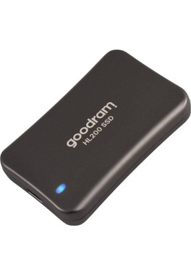 Накопичувач SSD external, USB 3.2 Gen2 Type-C  1 TB, GoodRAM HL200, Black, чорний, Retail