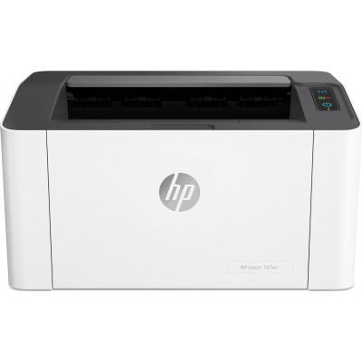 Друкарка А4 HP LaserJet  107wr (20 стор/хв, 1200x1200 dpi,Wi-Fi, білий)