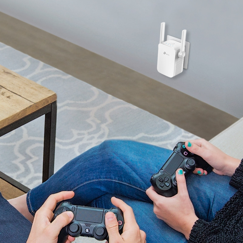 Підсилювач Wi-Fi сигналу TP-Link RE205 802.11b/g/a 2.4/5 ГГц, AC750, 1хFE LAN