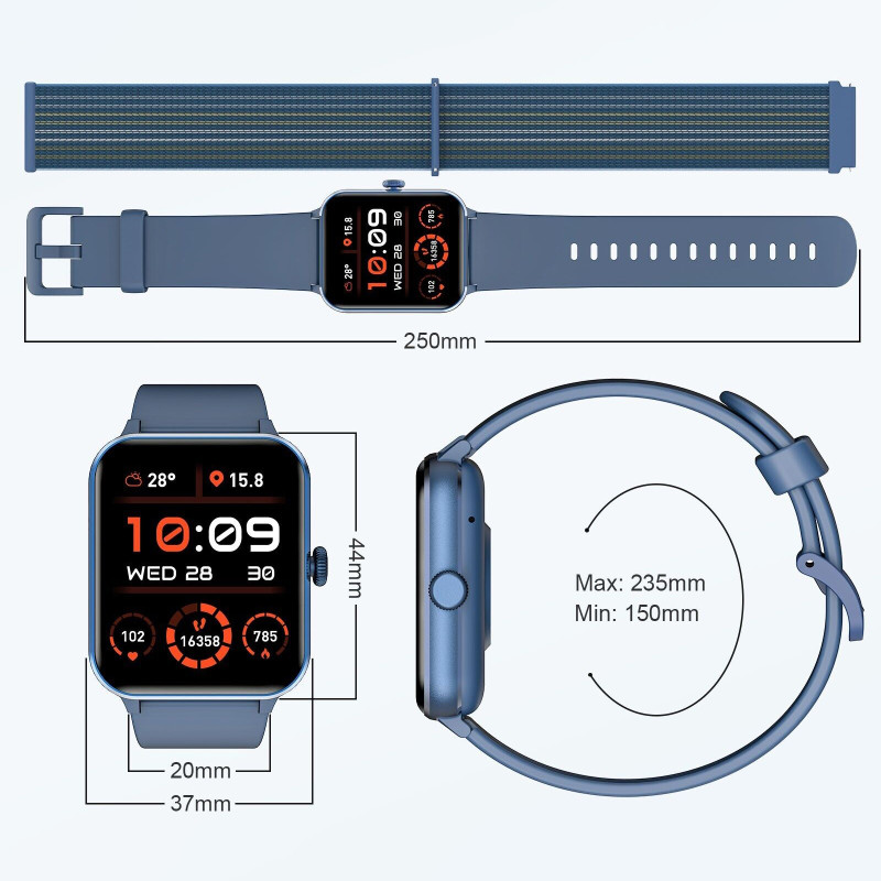Годинник Blackview R50 Blue