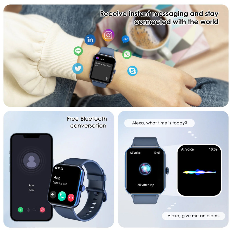 Годинник Blackview R50 Blue