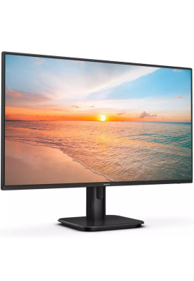 TFT 23.8" Philips 24E1N1300A, IPS, 100 hz, HDMI, USB-C, USB, колонки, чорний