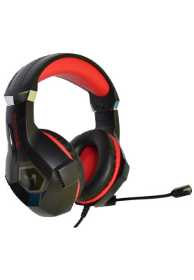 Навушники з мікрофоном Microlab  G7 black+red