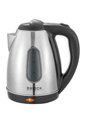 Електрочайник BROCK WK 0601 SS 1500Вт/ 1.8л/ потрійна система безпеки/ нержавіюча сталь