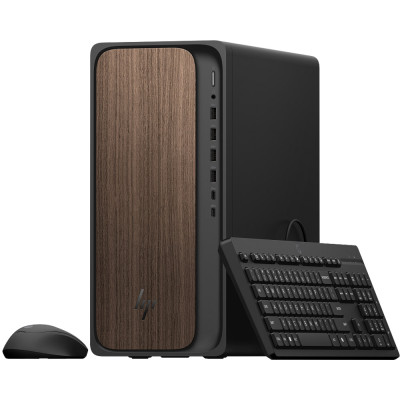 ПК HP OmniDesk TWR M03-0000ua U5 225/16GB/512GB SSD/WiFi/K&M/DOS/Dark Wood