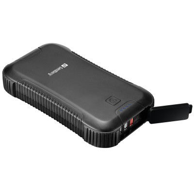 Повербанк Sandberg PD 30000 mAh 45W 20В/2 А, QC 3.0, 2хUSB, Type-C OUT, ліхтарик на 8 LED