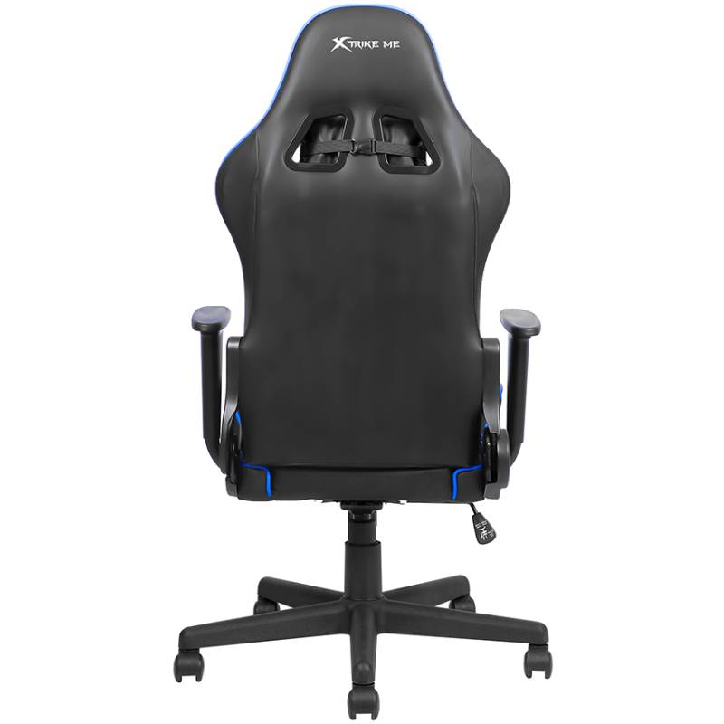 Крісло ігрове XTRIKE ME Advanced Gaming Chair GC-909, 50мм, чорно-сине