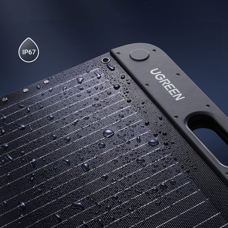 Сонячна панель Ugreen 100W Solar Panel SC100 IP67 MPPT XT60+MC4