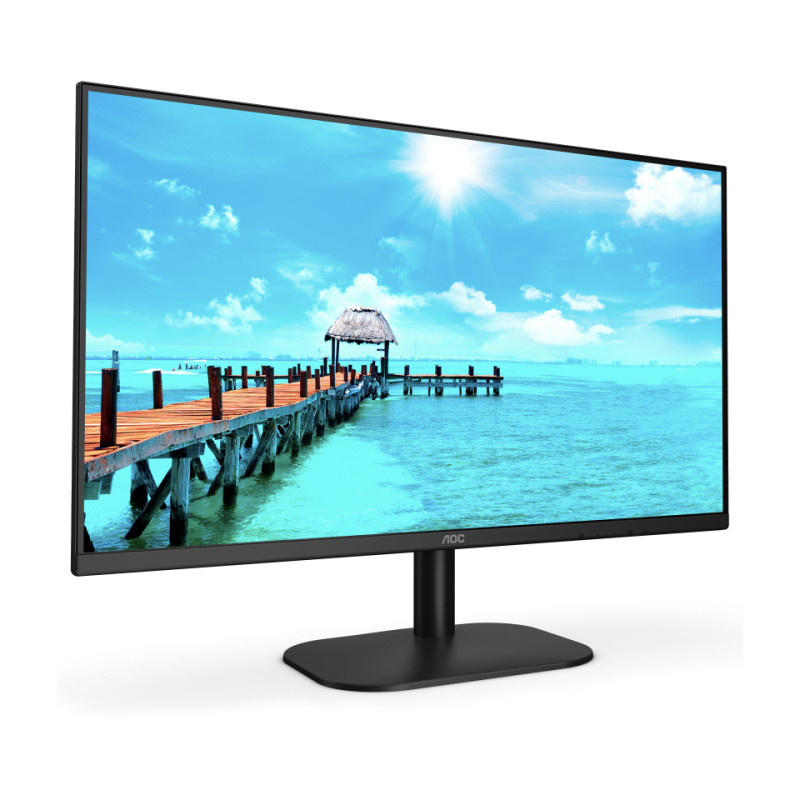 TFT 27" AOC 27B2DM, VA, VGA, HDMI, DVI, чорний