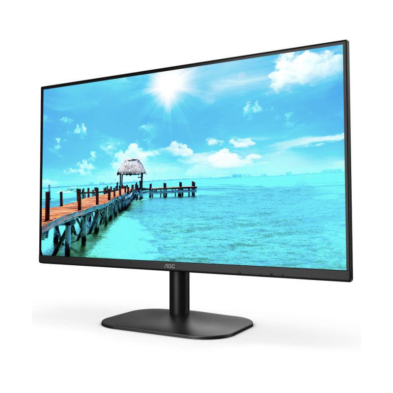 TFT 27" AOC 27B2DM, VA, VGA, HDMI, DVI, чорний