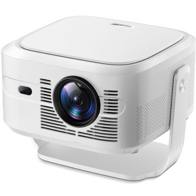 Проєктор H96 MAX HY450MAX LED LCD Full HD 900AL 16:9 Allwinner H726 2G/16G Android 14 WiFi6 BT білий Проєктор H96 MAX HY450MAX LED LCD Full HD 900AL 16:9 Allwinner H726 2G/16G Android 14 WiFi6 BT білий