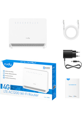 Маршрутизатор Cudy LT500E, AC1200 Wi-Fi 4G LTE-Cat4 Router