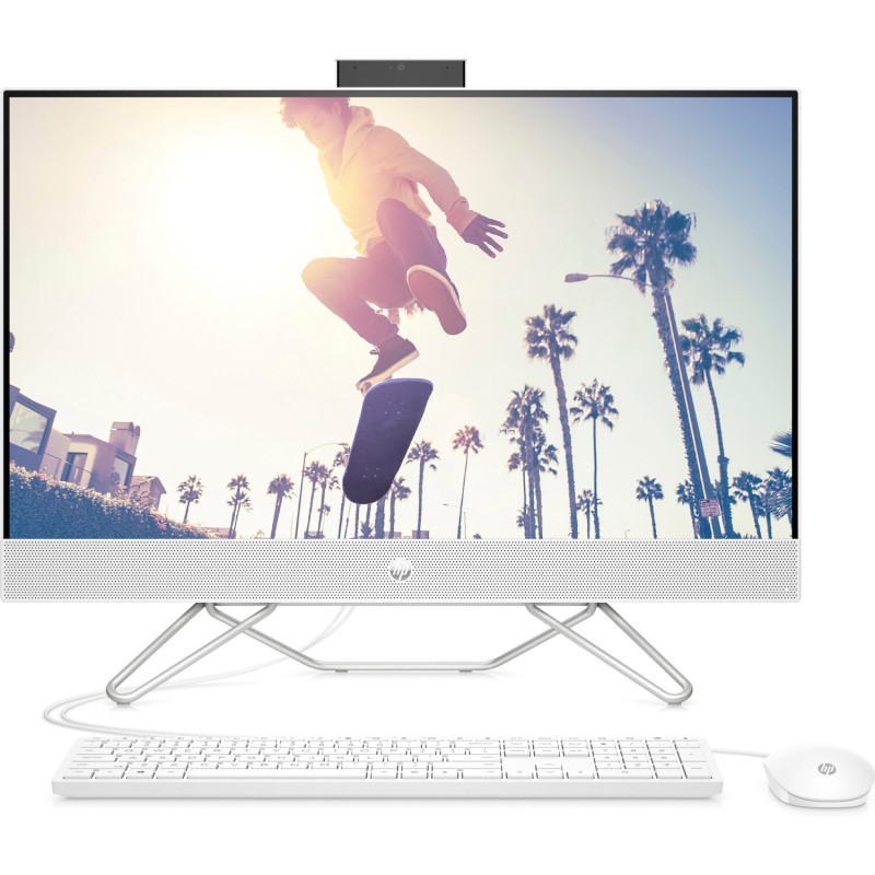 Моноблок 27" HP 27-cb1005ua AiO Ryzen 5 5625U/16Gb/SSD512Gb/WiFi/Cam/K&M/DOS/Starry White