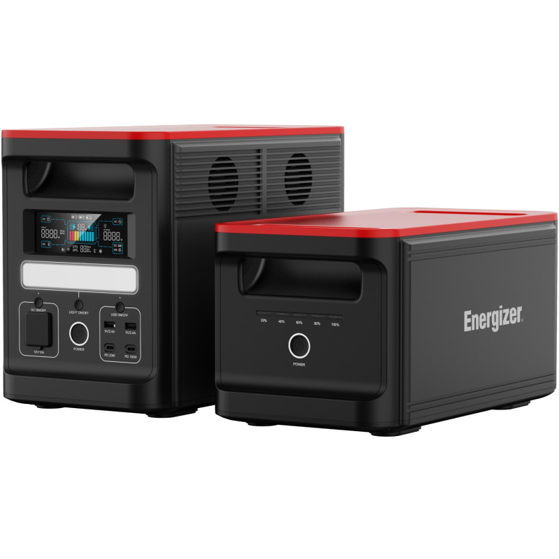 Зарядна станція Energizer 1800Вт (1536Вт/г) + Батарея Extra Battery LiFePo4 (1536Вт/год)
