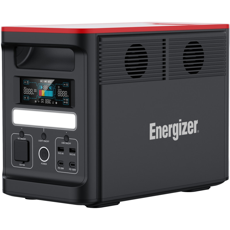 Зарядна станція Energizer 1800Вт (1536Вт/г) + Батарея Extra Battery LiFePo4 (1536Вт/год)