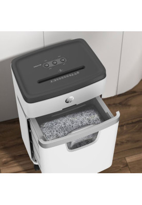 Знищувач документів HP OneShred 12MC, A4, 80g х 12 листів, 2*15, 25 л, P-5