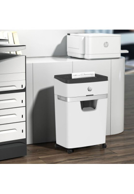 Знищувач документів HP OneShred 12MC, A4, 80g х 12 листів, 2*15, 25 л, P-5