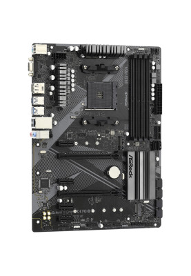 ASRock B450 PRO4 R2.0 (AM4/B450, 4*DDR4, PCIex16, DP, HDMI, VGA, 6xSATAІІІ, M.2,GLan, 8ch, ATX)