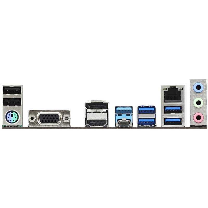 ASRock B450 PRO4 R2.0 (AM4/B450, 4*DDR4, PCIex16, DP, HDMI, VGA, 6xSATA, M.2,GLan, 8ch, ATX)