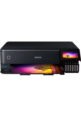 БФП А3 Ink Epson L8180 (16 стор/хв, 5760 x 1440 dpi, Wi-Fi, Ethernet, СБПЧ, чорний) Фабрика Друку