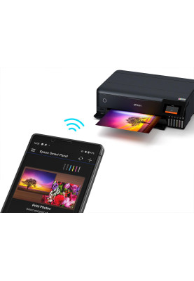 БФП А3 Ink Epson L8180 (16 стор/хв, 5760 x 1440 dpi, Wi-Fi, Ethernet, СБПЧ, чорний) Фабрика Друку