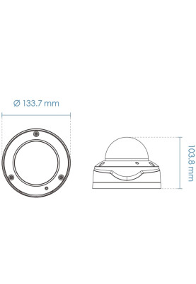 Відеокамера VIVOTEK FD9388-HTV f2.8~12mm DOME