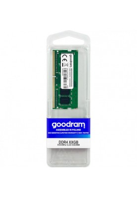 Пам'ять SoDIMM 32Gb DDR4 3200 MHz GoodRAM, Retail