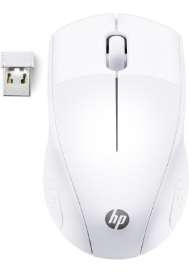 Мишка бездротова HP 220 сніжно біла