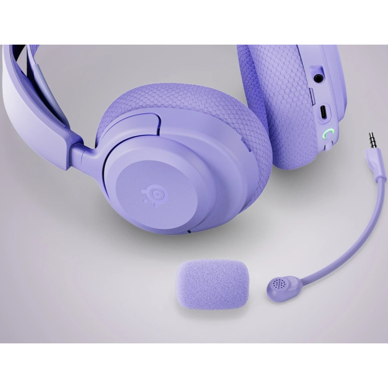 Ігрова гарнітура SteelSeries Arctis Nova 3 Wireless for PC MultiPlatform Lavender