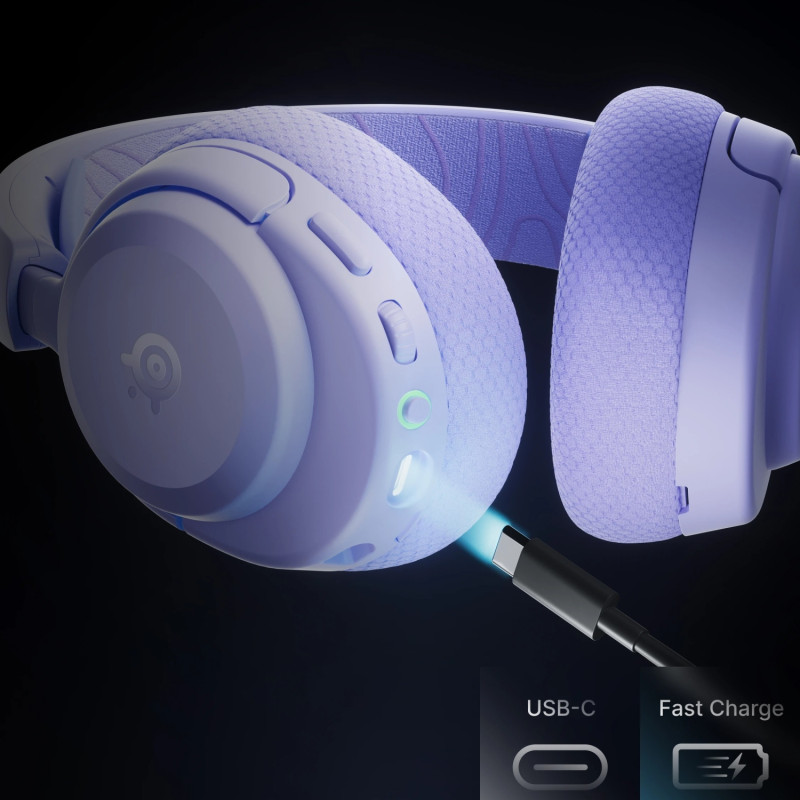 Ігрова гарнітура SteelSeries Arctis Nova 3 Wireless for PC MultiPlatform Lavender