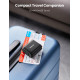 Зарядний пристрій 2xUSB 36W (USB A QC 3.0) Fast Charger чорний CD161 Ugreen