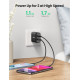 Зарядний пристрій 2xUSB 36W (USB A QC 3.0) Fast Charger чорний CD161 Ugreen