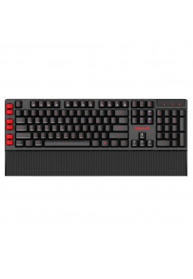 Клавіатура ігрова Redragon Yaksa K505 UKR, 7 кольорів AntiGhost USB