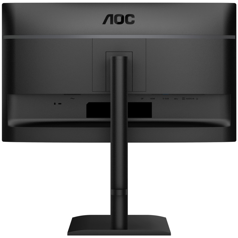 TFT 23.8" AOC 24E4U, IPS, 120Гц, HDMI, DP,USB-hub, HAS, Pivot, колонки, чорний