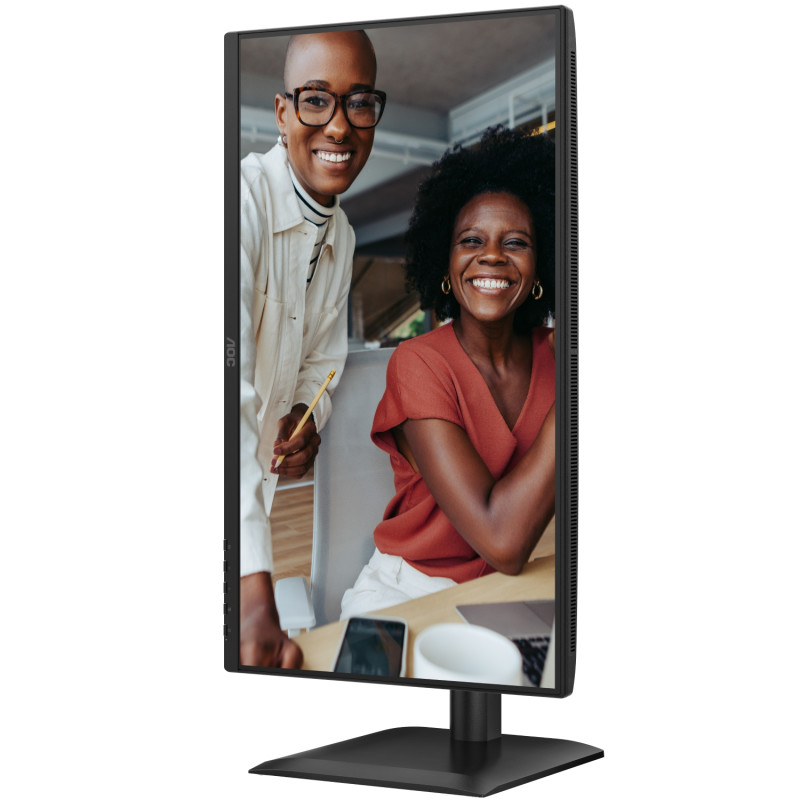 TFT 23.8" AOC 24E4U, IPS, 120Гц, HDMI, DP,USB-hub, HAS, Pivot, колонки, чорний