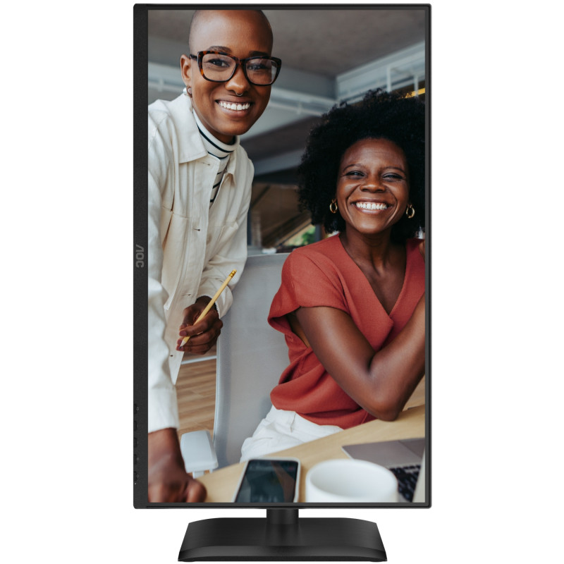TFT 23.8" AOC 24E4U, IPS, 120Гц, HDMI, DP,USB-hub, HAS, Pivot, колонки, чорний