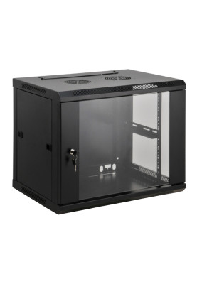 Шафа настінна 19", 12Ux570x450, (Ш*Г), розібрана, чорна