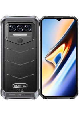 Смартфон Oukitel WP38 6.52" HD /6GB/256GB/ MT8788 / 10600mAh / IP68 / 13+5Мп Black